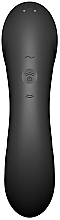 Вакуумний вібратор, 17 см, чорний - Satisfyer Curvy Trinity 4 — фото N4