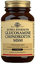 Пищевая добавка "Глюкозамин и хондроитин МСМ" - Solgar Extra Strength Glucosamine Chondroitin MCM — фото N1