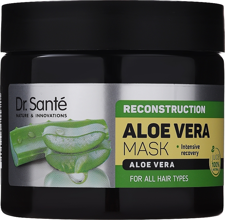 Маска для волос "Реконструкция" - Dr. Sante Aloe Vera 