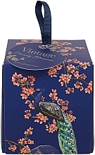 Набір - Technic Cosmetics Vintage Cherry Blossom Gift Box (b/wash/50ml + b/lot/50ml + soap/50g + nail/brush) — фото N3