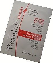 Парфумерія, косметика Антиалергенний пілінг для обличчя - Rexaline Derma Repair Peeling (пробник)