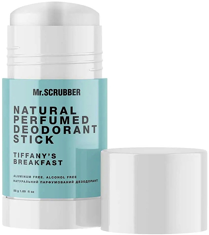 Натуральный парфюмированный дезодорант "Tiffany's Breakfast" - Mr.Scrubber Natural Perfumed Deodorant Stick
