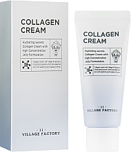 Увлажняющий гель-крем для лица - Village 11 Factory Collagen Cream — фото N2