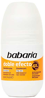 Дезодорант "Подвійний ефект" - Babaria Desodorante Roll-On — фото N1