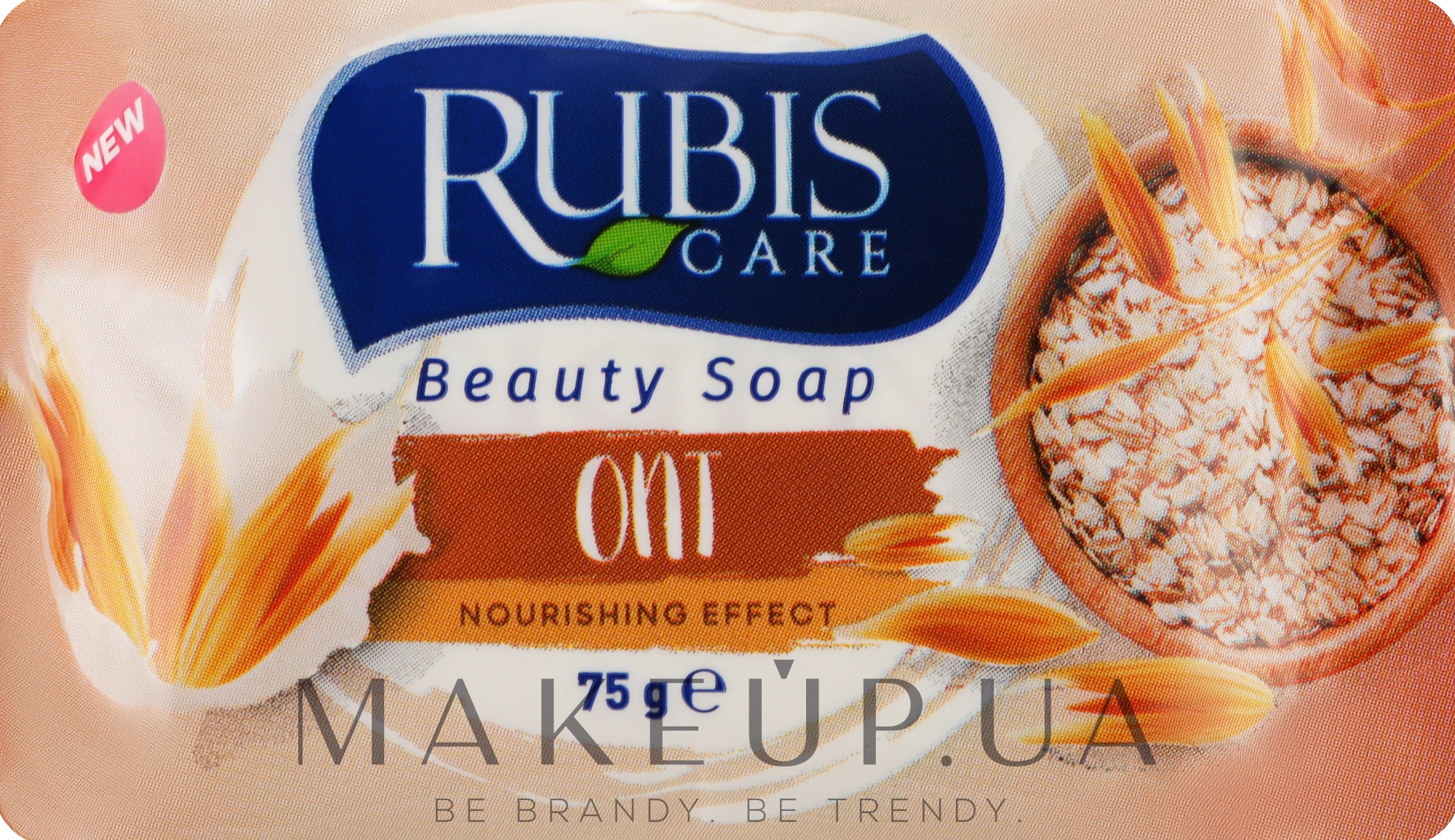 Мыло "Овес" - Rubis Care Oat Beauty Soap — фото 75g