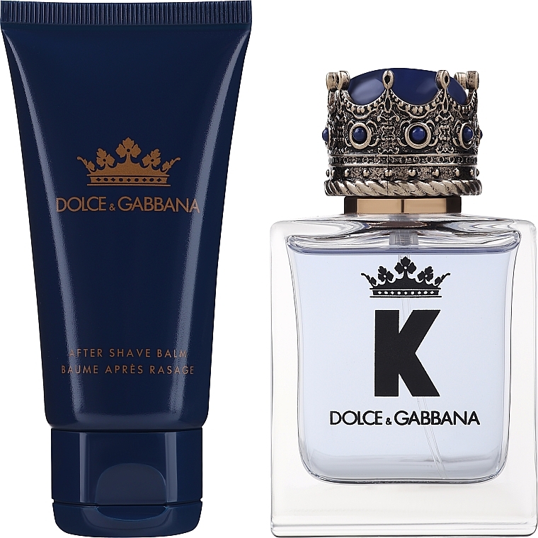 Dolce & Gabbana K by Dolce & Gabbana - Набір (edt/50ml + a/sh/balm/50ml) — фото N1