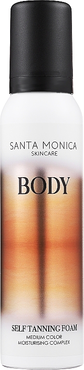 Автозасмага для тіла - Santa Monica SkinCare Body Self Tanning Foam — фото N1