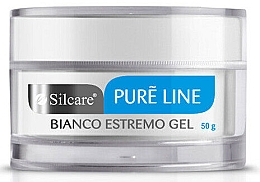 Гель для ногтей - Silcare Pure Line Bianco Estremo Gel — фото N1