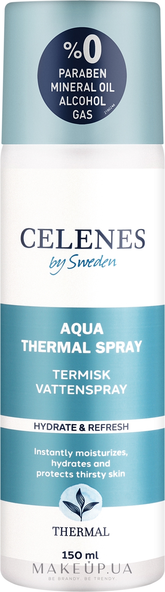 Термальная вода для всех типов кожи - Celenes Aqua Thermal Water — фото 150ml