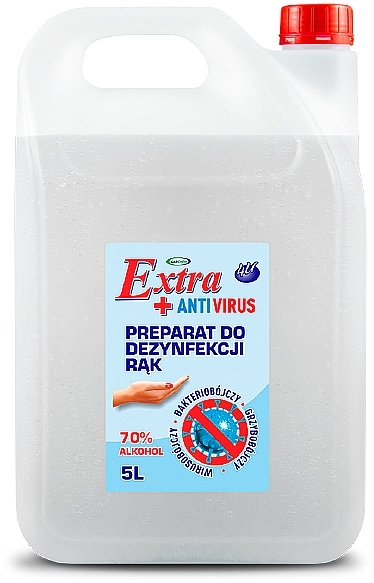 Жидкое мыло антибактериальное - 4U Extra + Antivirus — фото N1