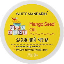 Парфумерія, косметика Дитячий захисний крем від негоди (зима-літо) - White Mandarin