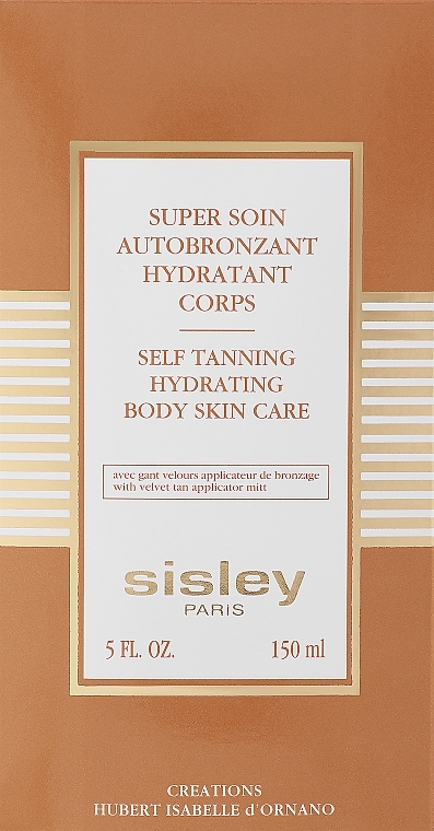 Зволожувальний крем-автозасмага для тіла - Sisley Self Tanning Hydrating Body Skin Care