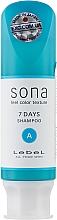 Парфумерія, косметика Шампунь для збереження кольору фарбованого волосся - Lebel Sona 7 Days Shampoo A