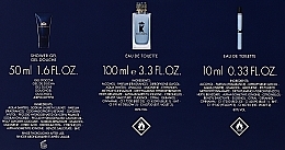 Dolce & Gabbana K by Dolce & Gabbana - Набір (edt/100ml + sh/gel/50ml + edt/mini/10ml) — фото N3