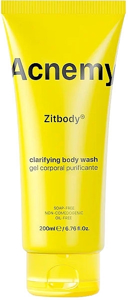 Очищающий гель для проблемной кожи тела - Acnemy Zitbody Purifying Body Wash — фото N1