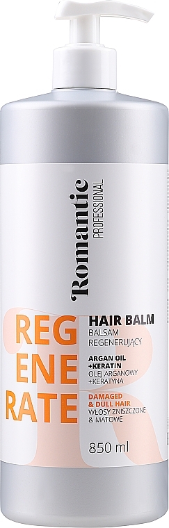 Бальзам для пошкодженого волосся - Romantic Professional Regenerate Hair Balm — фото N1
