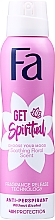 Антиперспірант-спрей "Створи свій настрій" з фруктовим ароматом - Fa Get Spiritual Deodorant — фото N1