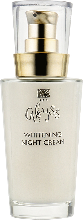 Нічний відбілюючий крем - Spa Abyss Whitening Night Cream