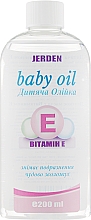 Детское масло "Витамин Е" - Jerden Baby Oil — фото N3
