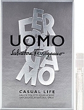 ПОДАРОК! Salvatore Ferragamo Uomo Casual Life - Туалетная вода (пробник) — фото N1