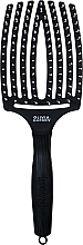 Щетка - Olivia Garden Finger Brush Large Black — фото N1