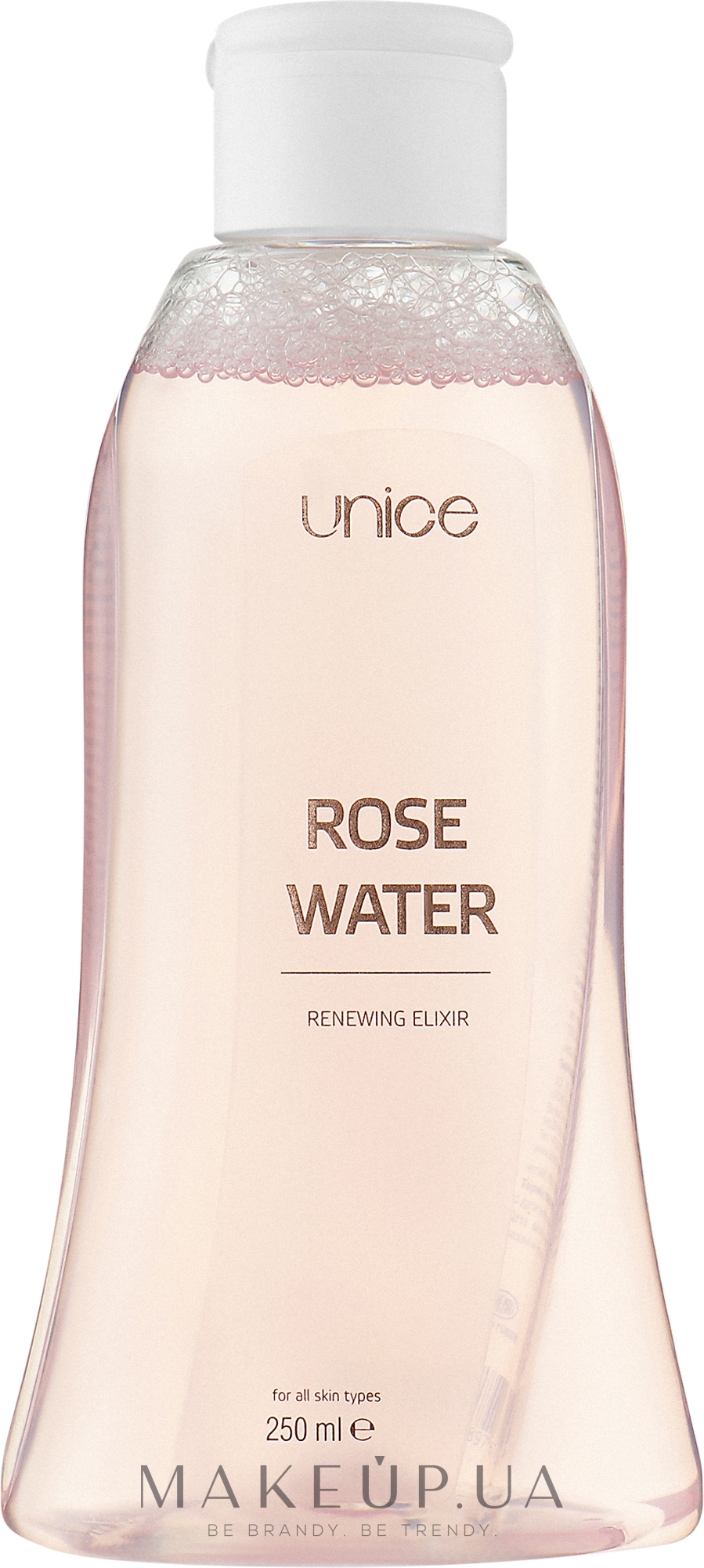 Розовая вода - Unice Rose Water Renewing Elixir — фото 250ml