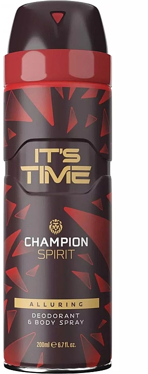 Дезодорант-спрей - It's Time Champion Spirit — фото N1