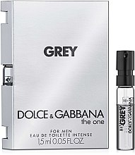 Dolce & Gabbana The One Grey - Туалетная вода (пробник) — фото N1