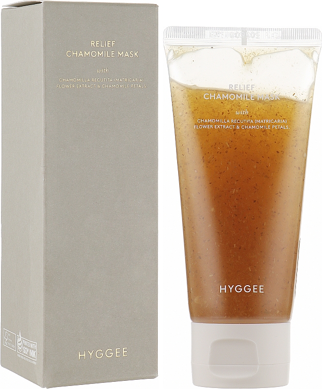 Заспокійлива маска з екстрактом ромашки - Hyggee Relief Chamomile Mask — фото N2