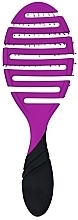Щетка для быстрой сушки волос c мягкой ручкой, фиолетовая - Wet Brush Pro Flex Dry Purist Purple — фото N2