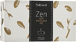 Набір - Sibel Zen Hot Massage Oil (b/oil candle/2х80g) — фото N1