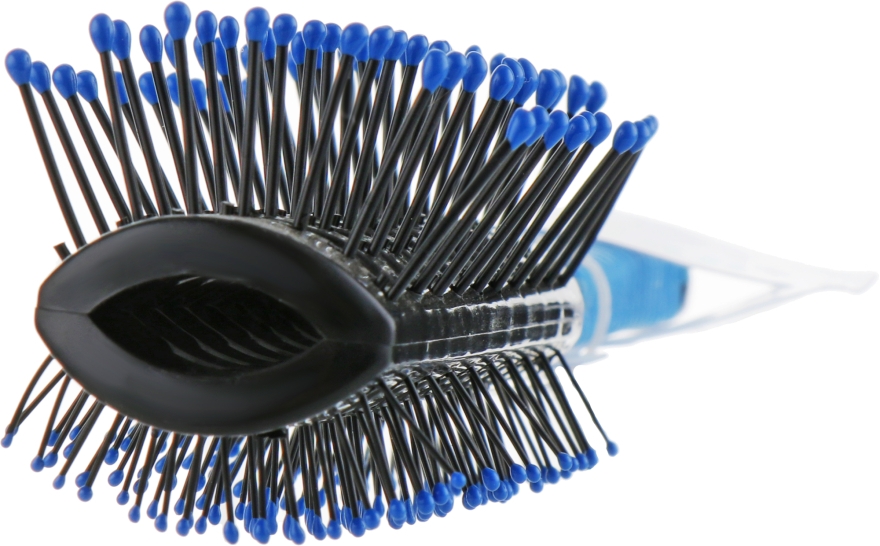 Расческа для волос, CR-4105, черно-голубая - Christian — фото N2