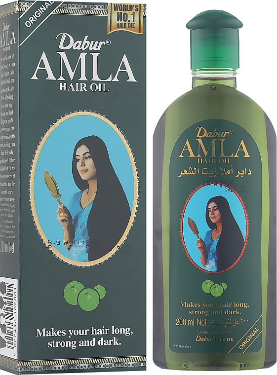 Масло для волос - Dabur Amla Hair Oil — фото N2
