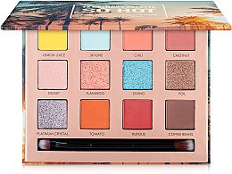 Духи, Парфюмерия, косметика Палетка теней для век, 12 оттенков - Focallure Eyeshadow Palette