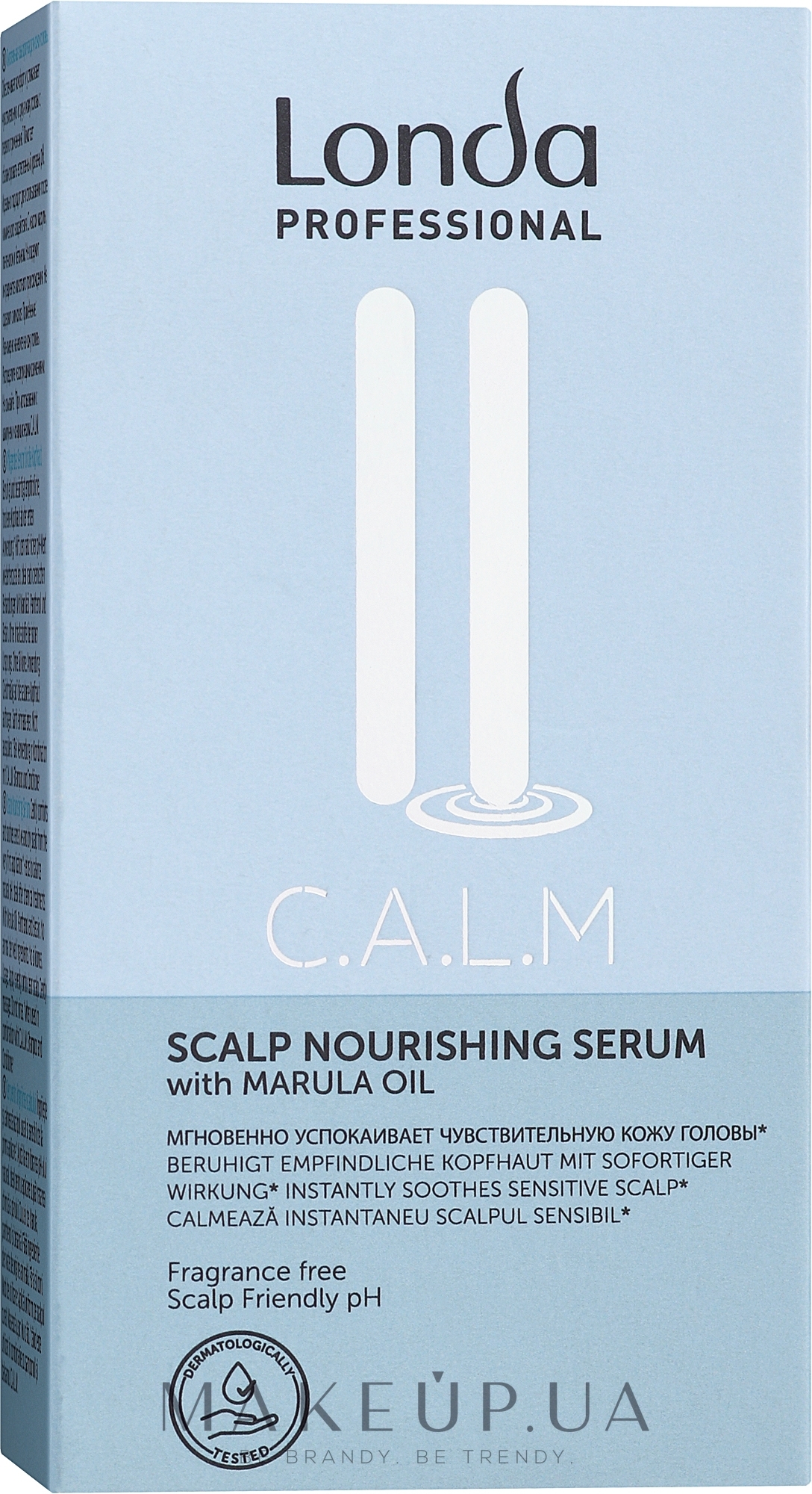 Питательная сыворотка для волос - Londa Professional C.A.L.M. Serum — фото 6x9ml