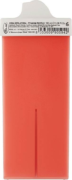 Воск для депиляции в кассете, розовый - Ro.ial Titanium Wax Small Roller — фото N1