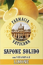Мило з запахом лимону і з вітаміном Е - Farmacia Vaticana — фото N1