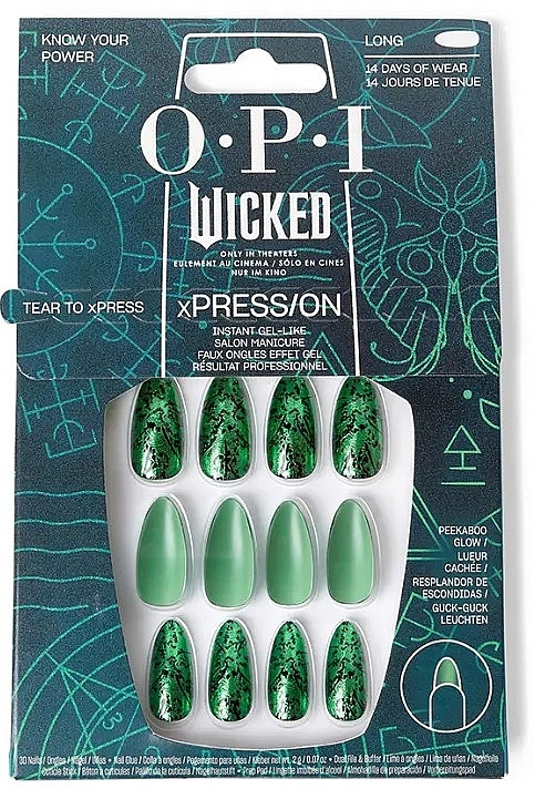 Набор накладных ногтей - OPI Xpress/On Wicked Collection Know Your Power — фото N1