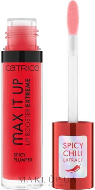 Блиск для губ з ефектом збільшення - Catrice Max It Up Lip Booster Extreme — фото 010 - Spice Girl