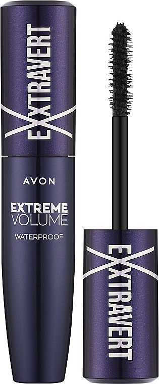 Водостійка туш для вій - Avon Exxtravert Extreme Volume Mascara — фото N1