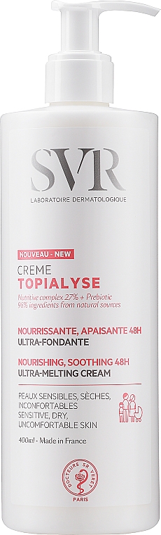 Крем для обличчя і тіла - SVR Topialyse Creme Soin Nourrissant Anti-Dessechement — фото N3
