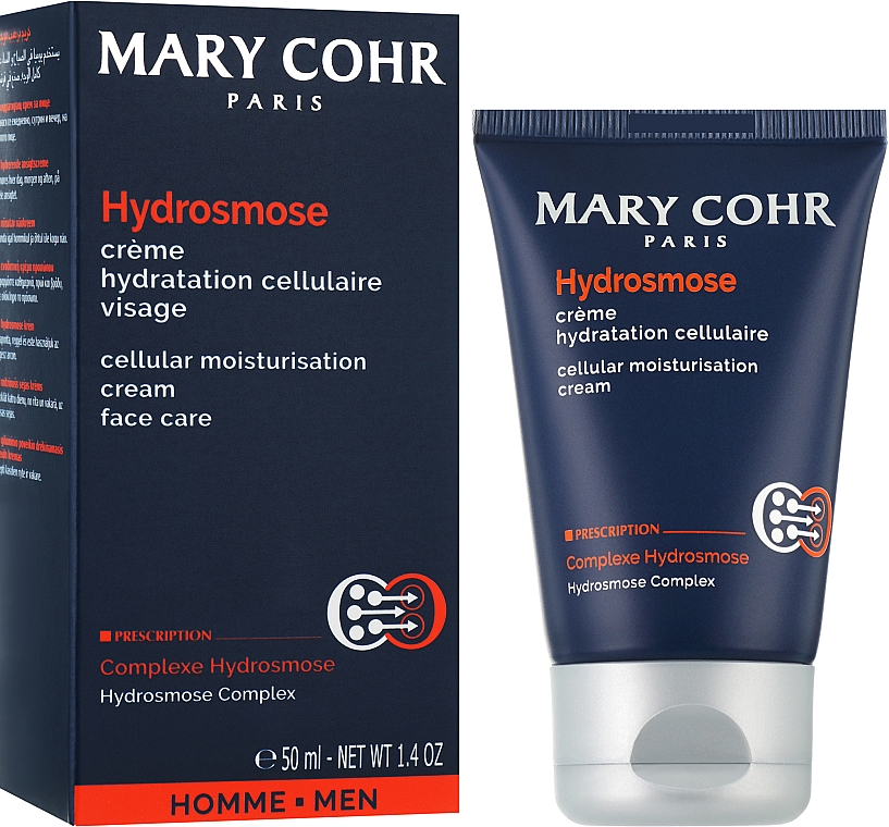 Зволожувальний крем для обличчя - Mary Cohr Hydrosmose Homme Cellular Moisturisation Cream — фото N2