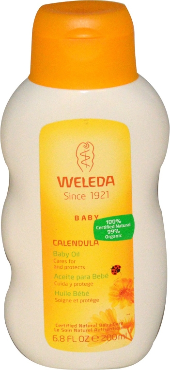 Дитяча олія для тіла "Календула" - Weleda Calendula Baby Oil — фото N1