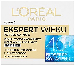 Духи, Парфюмерия, косметика Дневной крем для лица - L'Oreal Paris Age Specialist Expert Day Cream 40+