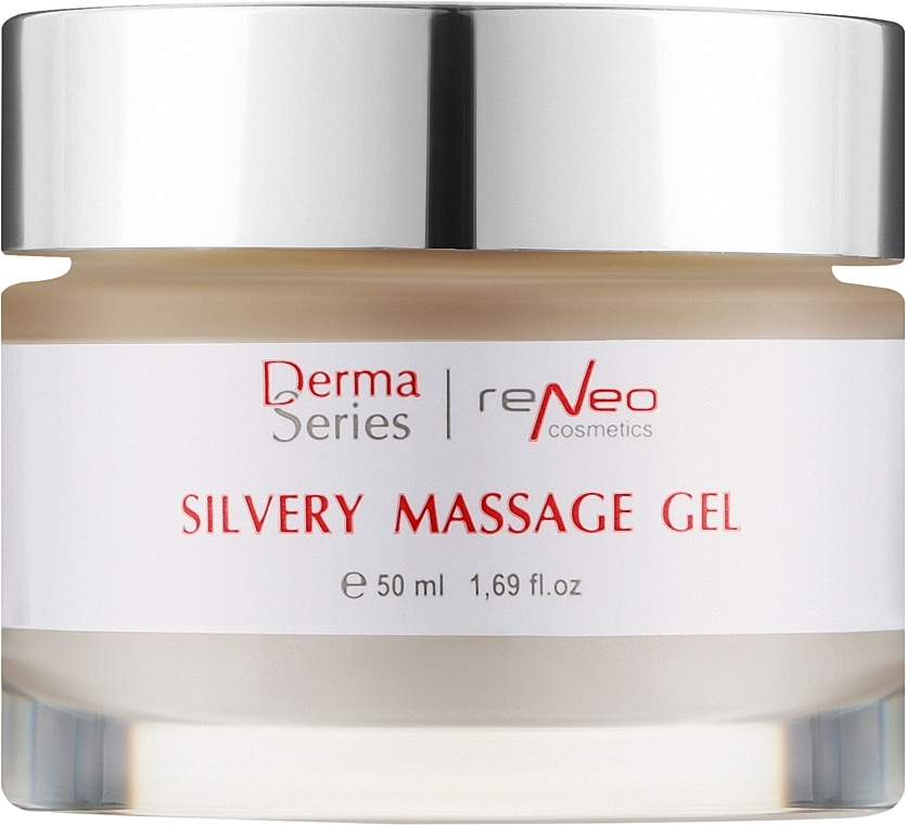 Гель для обличчя - Derma Series Silvery Massage Gel — фото N1