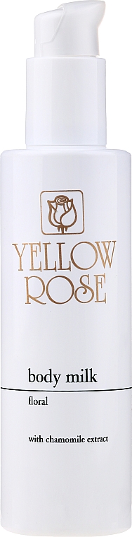 Молочко для тіла - Yellow Rose Body Milk Floral — фото N1