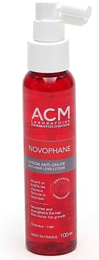 Лосьйон для відновлення волосся - ACM Laboratoires Novophane Anti-Hair Loss Lotion — фото N1