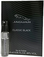 Духи, Парфюмерия, косметика Jaguar Classic Black - Туалетная вода (пробник)