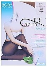 Духи, Парфюмерия, косметика Колготки "Body Cooling" 20 Den, beige - Gatta 