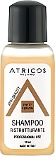 Шампунь с фитокератином для реструктуризации волос - Atricos Restructuring Shampoo (мини) — фото N1